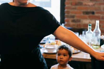 “Sorry, This Table’s Full For Good Kids Only,” My Sister Said, Holding Her Arm Out To Stop My Son.