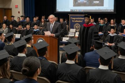 “This One’s The Real Lawyer. Not Her,” My Father Said To The Crowd At My Brother’s Law School Graduation. I Sat Quietly In The Back Row. The Dean Suddenly Stopped. He Looked Straight At Me. “Your Honor… You’re Here?” The Room Fell Silent. My Father Went Pale.