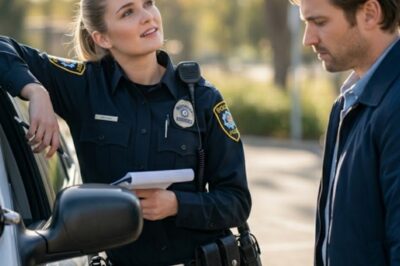 The Police Officer Was Writing Single dad a Ticket When Said, “If You Weren’t Married, I’d Add My