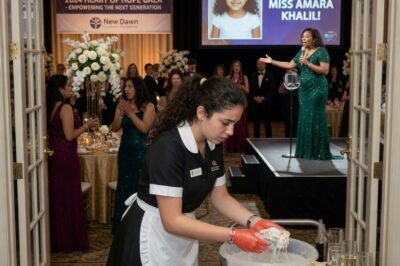 She Made The Orphan Wash Dishes At The Gala — Then The Keynote Speaker Called Her Name