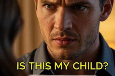 MY WIFE SAID SHE WAS PREGNANT, SO I IMMEDIATELY ASKED IF IT WAS MY CHILD.