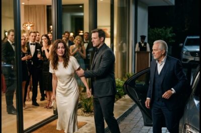 HE TOLD HIS WIFE TO LEAVE THE PARTY—THEN AN OLD MAN EXPOSED HIM IN FRONT OF EVERYONE
