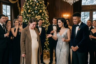 PREGNANT WIFE’S SECRET EXPOSED AT THE CHRISTMAS PARTY—AND THE WHOLE ROOM FROZE