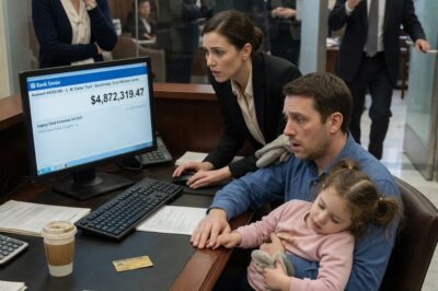 HE WALKED INTO THE BANK WITH HIS HUNGRY DAUGHTER… THEN THEY DISCOVERED HIS LATE WIFE LEFT BEHIND $78 MILLION