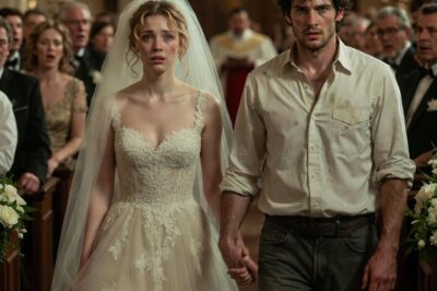 HE LEFT HER BY TEXT 13 MINUTES BEFORE THE WEDDING, SO SHE MARRIED A STRANGER IN FRONT OF 300 GUESTS