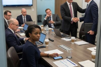 HE REFUSED TO SHAKE HER HAND… NOT KNOWING SHE CONTROLLED BILLIONS THAT COULD SAVE OR DESTROY HIS COMPANY