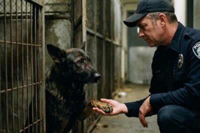 THEY CALLED HIM THE MOST HATED POLICE DOG IN THE SHELTER — ONE OFFICER SAW SOMETHING ELSE