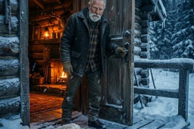 A RETIRED OFFICER FOUND 2 FREEZING PUPPIES ON HIS PORCH—WHAT THEY LED HIM TO SHOCKED EVERYONE