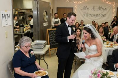 He Made His Mother Sit In The Kitchen At His Wedding — Then His Bride Spoke