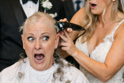 My Daughter-in-Law Shaved My Wife’s Head on Her Wedding Day for Views-The Video Went Viral…