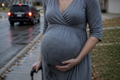 My husband left me alone in the car while I was having a baby and went on a trip with his parents.