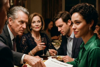 My In‑Laws Served Me a Postnup Next to Cranberry Sauce… They Thought I Was Broke.  They Didn’t Know I Owned the Bank That Funded Their Lifestyle.