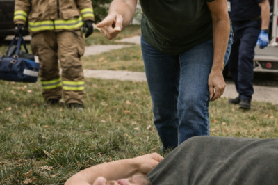 My Wife Yelled As I Lay Motionless On The Ground. “Walk It Off, Stop Being A Baby,” My Wife’s…