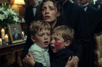 They Slapped My 6-Year-Old Son at My Husband’s Funeral… They Didn’t Know Who We Really Were