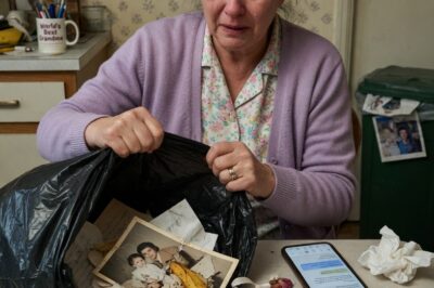 My DIL secretly threw my keepsakes in the trash. The next day, she was crying for me…