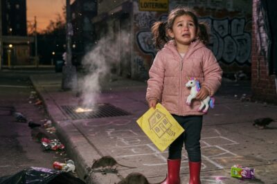 “Your place is on the street with the rats,” my sister said to my 4-year-old daughter.