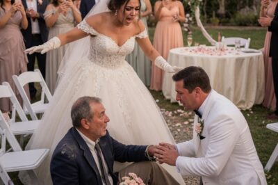She Threw The Old Man Out Of Her Wedding — Then The Groom Knelt Before Him
