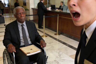 THEY LAUGHED AT THE MAN IN THE WHEELCHAIR AT THE BANK… UNTIL THE BRANCH MANAGER LEARNED HE OWNED THE PLACE