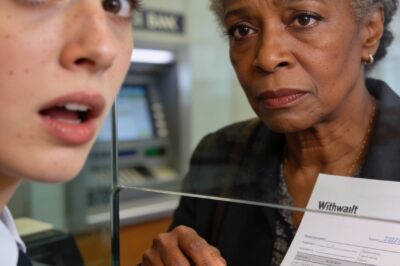 “He Called Her a Fraud in Front of the Whole Bank — Then Learned She Helped Build the Institution He Worked For”