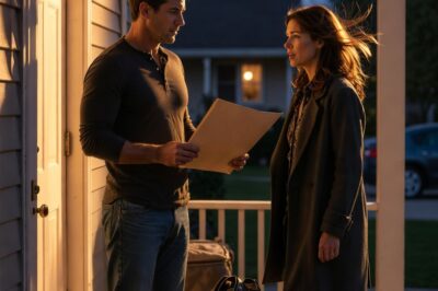 She Smirked And Told Me The Divorce Was Already Finished — As Her Friends Laughed Around Her.