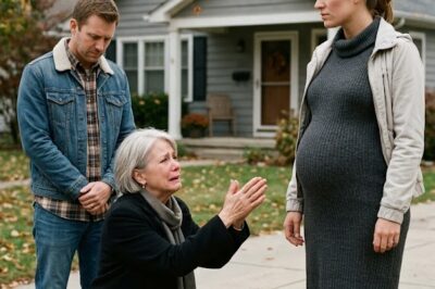 My husband’s mistress and I were both pregnant by him. My mother-in-law said, “Whoever gives birth to a boy gets to stay.” I walked away without hesitation—and seven months later, their whole family came begging me for forgiveness.