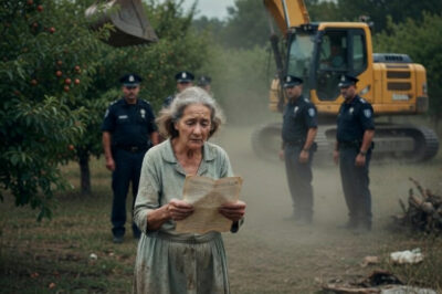 Scammed and Left With Nothing, an Elderly Woman Discovered a Secret Beneath Her Late Mother’s Orchar