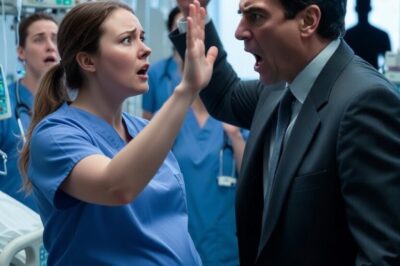 Arrogant Billionaire Slapped Pregnant Nurse and Walked Away Smiling. He Had No Idea Who Her Brother.