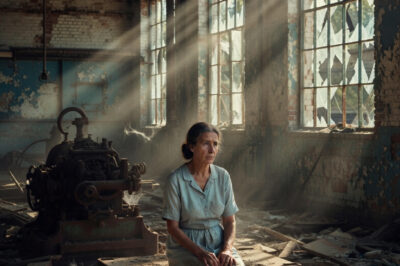 An Elderly Woman Bought an Abandoned Warehouse for a Few Coins – What She Found Left Her in Shock..