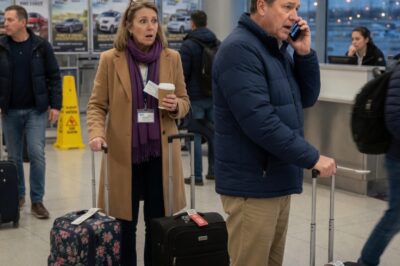 He Told His Wife to Take a Taxi… Unaware She Was Standing Behind Him at the Airport