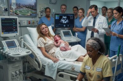 12 Doctors Couldn’t Deliver the Billionaire’s Baby — Until a Poor Cleaner Walked In And Did What….