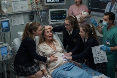 Doctors Couldn’t Deliver The Billionaire Baby Until Triplets Showed Up And Did The Unthinkable