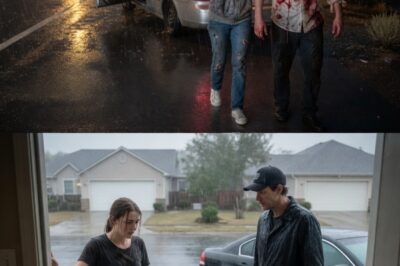 On a Rainy, Deserted Road, I Helped a Bloodied Man to the Hospital—But the Next Morning, a Knock …