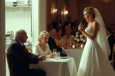 They Insulted My Father at My Wedding… So I Made One Announcement That Ruined Them