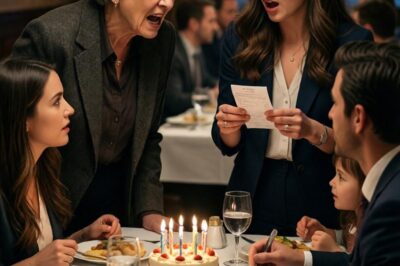 “I Paid the $3,270 Birthday Bill… Then My Grandmother Stood Up and Destroyed My ‘Perfect’ Family.”