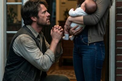 HE LEFT ME WITH A NEWBORN… THEN CAME BACK A MONTH LATER AND FELL APART AT MY DOOR